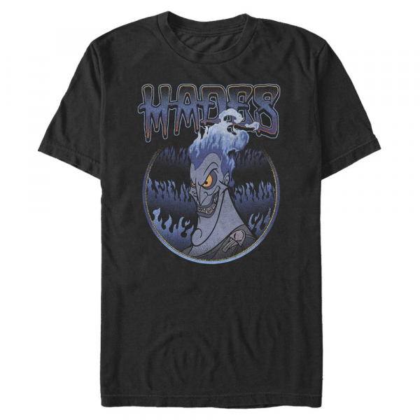 Disney - Hercules - Hades Hella Hot - Men's T-Shirt - Black - Front