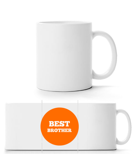 Best Brother - Panorama Mug - White - Front