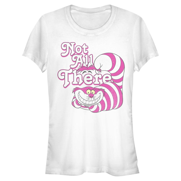 Disney - Alice in Wonderland - Cheshire Cat All There - Women's T-Shirt - White - Front