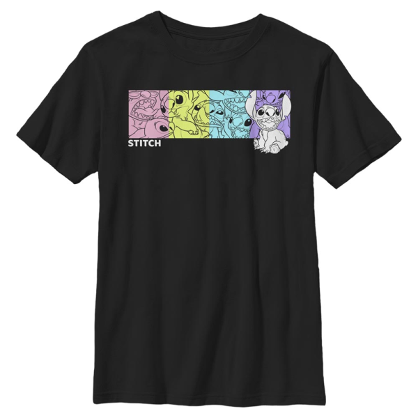Disney - Lilo & Stitch - Stitch Box - Kids T-Shirt - Black - Front