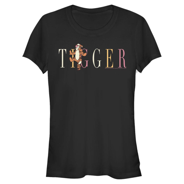 Disney - Winnie the Pooh - Tigr Fashion - Women's T-Shirt - Black - Front