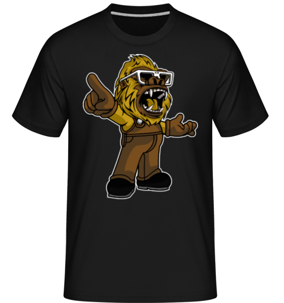 Gorilla Plumber -  Shirtinator Men's T-Shirt - Black - Front