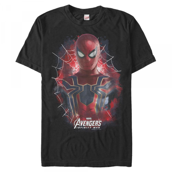 Marvel - Avengers Infinity War - Spider-Man Painted Spider - Men's T-Shirt - Black - Front