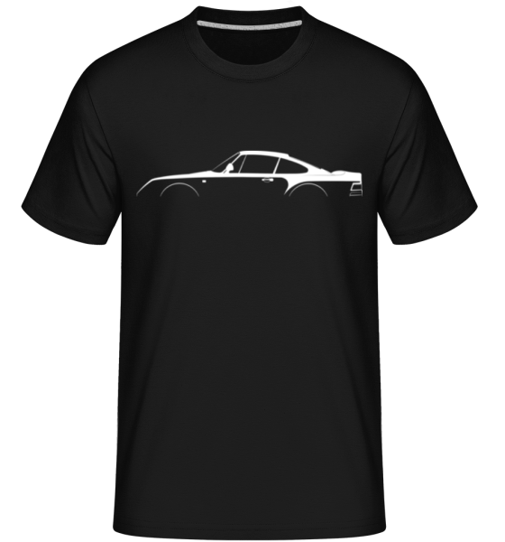 'Porsche 959' Silhouette -  Shirtinator Men's T-Shirt - Black - Front