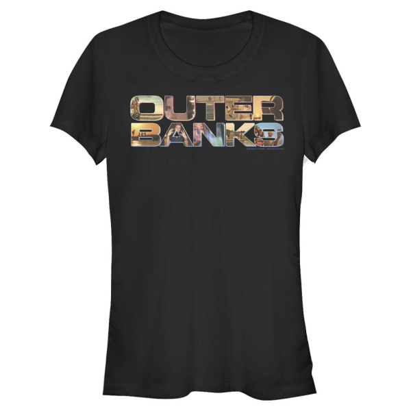 Netflix - Outer Banks - Logo OBX Photo - Women's T-Shirt - Black - Front