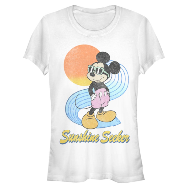 Disney Classics - Mickey Mouse - Mickey Sunshine Seeker - Women's T-Shirt - White - Front