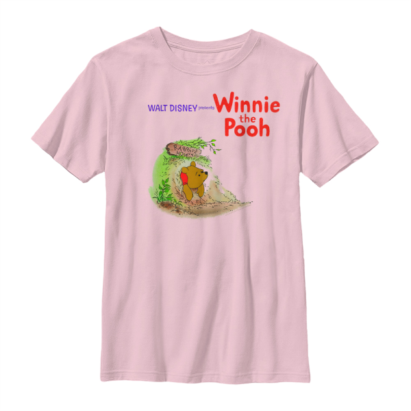 Disney - Winnie the Pooh - Medvídek Pú Winnie the Pooh Vintage - Kids T-Shirt - Pink - Front