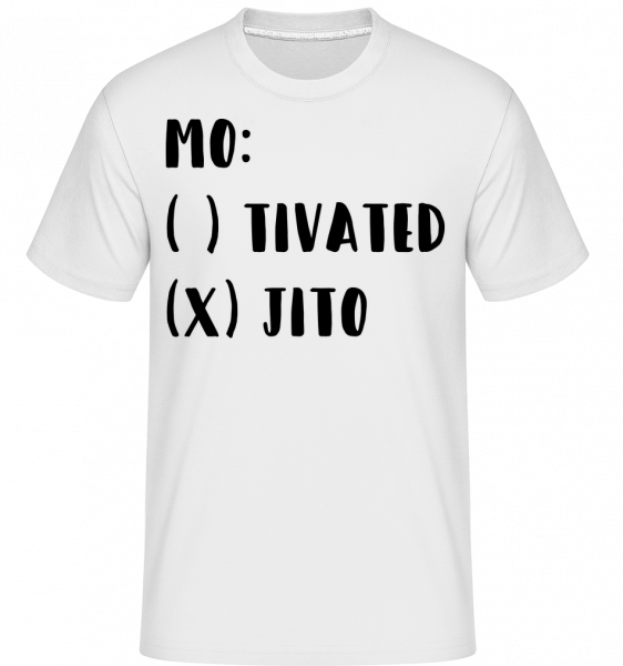 Motivated Mojito -  Shirtinator Men's T-Shirt - White - Vorn