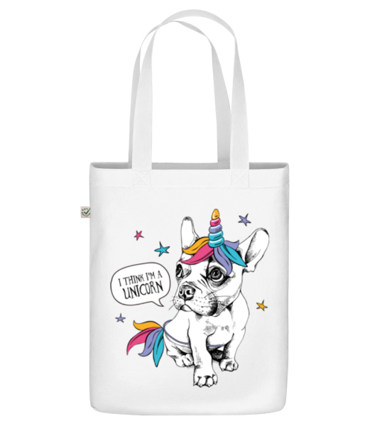 I Am A Unicorn - Organic tote bag - White - Front
