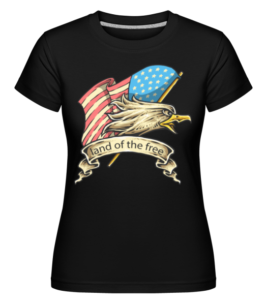 American Eagle -  Shirtinator Women's T-Shirt - Black - Front