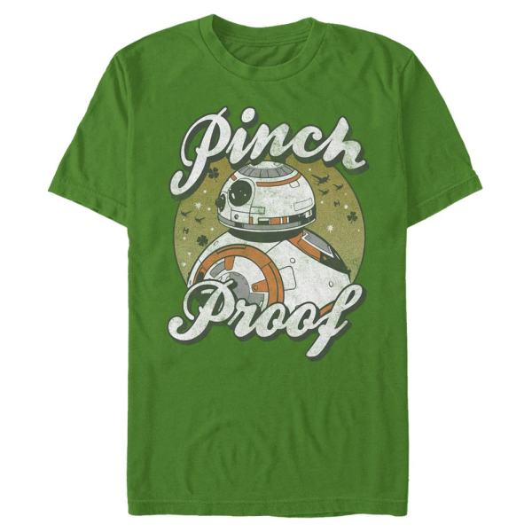 Star Wars - The Last Jedi - BB-8 Pinch Proof BB8 - St. Patrick's Day - Men's T-Shirt - Kelly green - Front