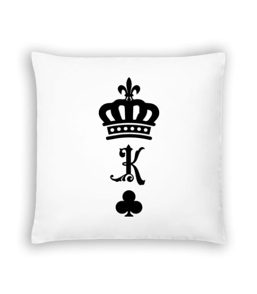 King Crown - Cushion - White - Front
