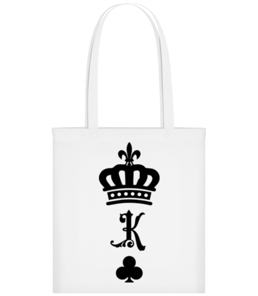 King Crown - Tote Bag - White - Front