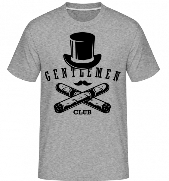 Gentlemen Club -  Shirtinator Men's T-Shirt - Heather grey - Vorn