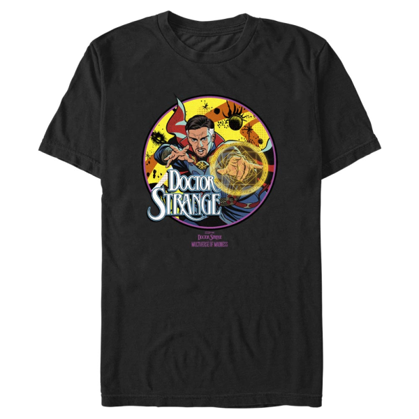 Marvel - Doctor Strange - Doctor Strange Hero Badge - Men's T-Shirt - Black - Front
