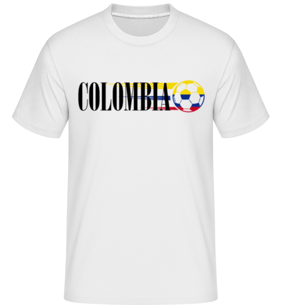 Colombia -  Shirtinator Men's T-Shirt - White - Front