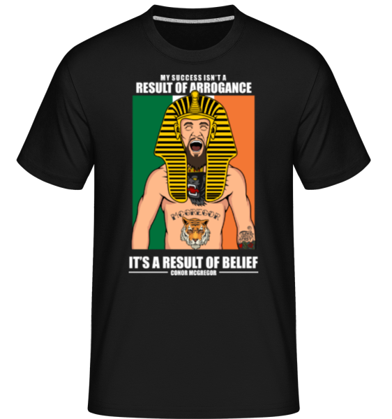 McGregor Pharaoh -  Shirtinator Men's T-Shirt - Black - Front