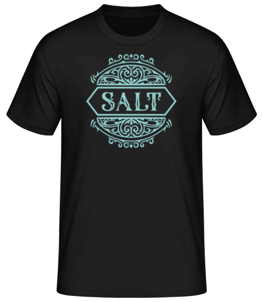 Salt - Men's Basic T-Shirt - Black - Front