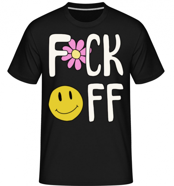 Fck Off -  Shirtinator Men's T-Shirt - Black - Front