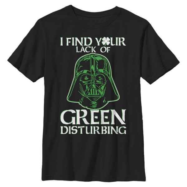 Star Wars - Darth Vader Vader Patrol - Kids T-Shirt - Black - Front