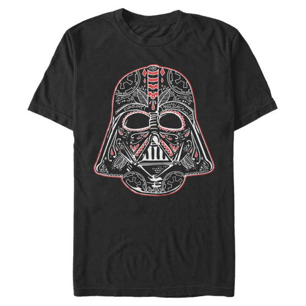 Star Wars - Darth Vader Sugar Skull Vader - Men's T-Shirt - Black - Front