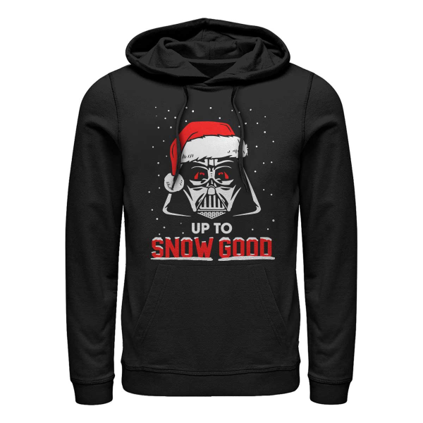 Star Wars - Darth Vader Snow Good - Christmas - Unisex Hoodie - Black - Front