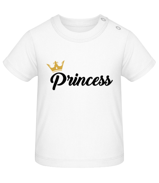 Princess - Baby T-Shirt - White - Front