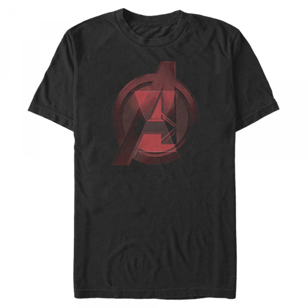 Marvel - Black Widow - Logo Widow Avenger - Men's T-Shirt - Black - Front