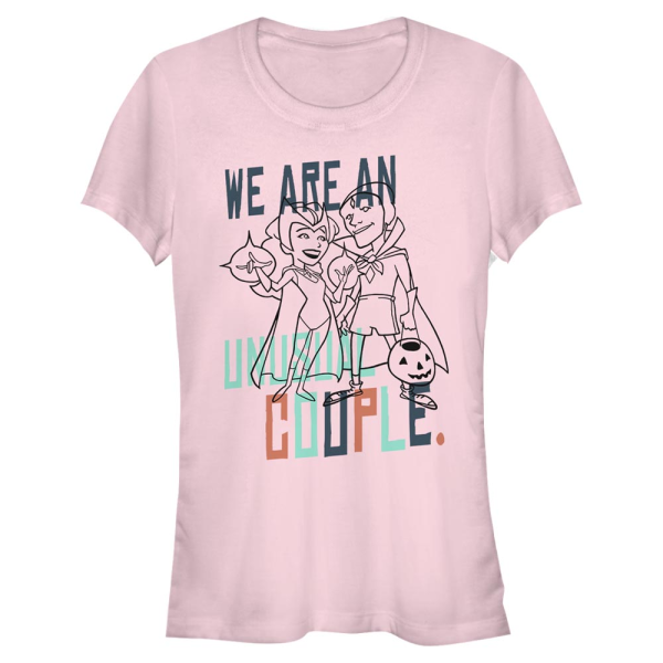 Marvel - WandaVision - Scarlet Witch & Vision Unusual Couple - Halloween - Women's T-Shirt - Pink - Front