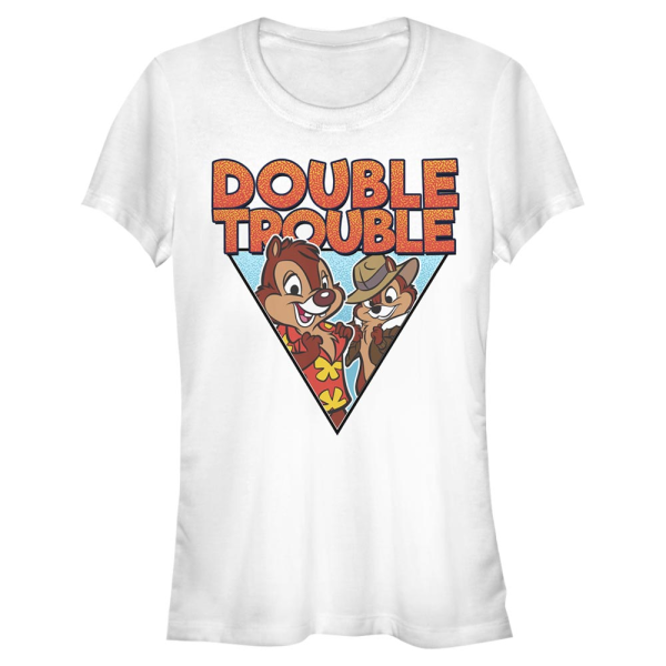 Disney Classics - Chip 'n Dale - Chip and Dale Buddy Tee R - Women's T-Shirt - White - Front