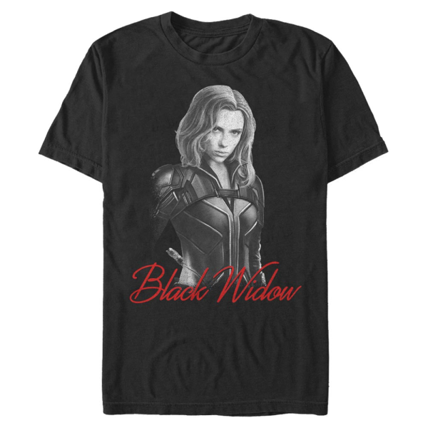 Marvel - Black Widow - Black Widow Mono - Men's T-Shirt - Black - Front