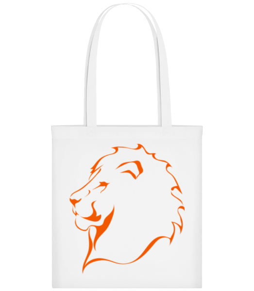 Lion - Tote Bag - White - Front