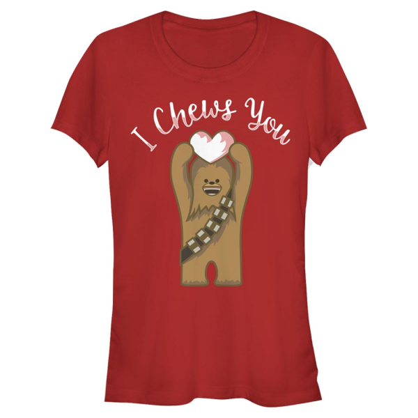 Star Wars - Chewbacca Chewse You - Valentine's Day - Women's T-Shirt - Red - Front