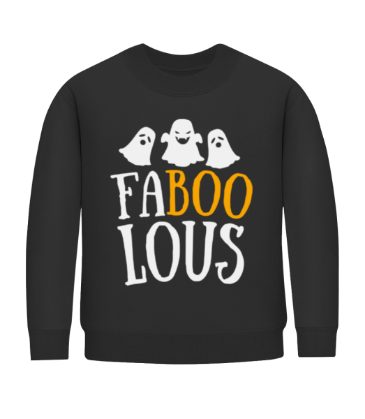 Faboolous - Kid's Sweatshirt - Black - Front