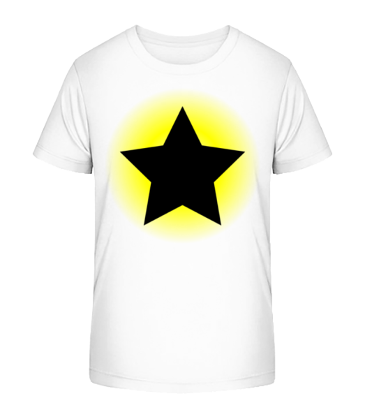 Shining Star - Kid's Bio T-Shirt Stanley Stella - White - Front