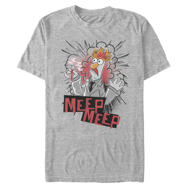 Disney Classics - Muppets - Beaker Meep - Men's T-Shirt - Heather grey - Front