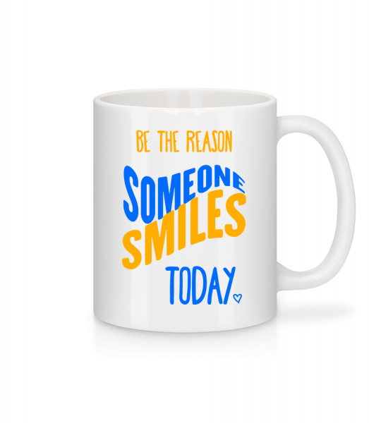 Be The Reason Someone Smiles Today - Mug - White - Vorn