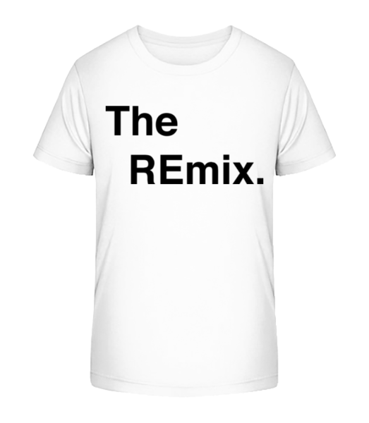 The REmix - Kid's Bio T-Shirt Stanley Stella - White - Front