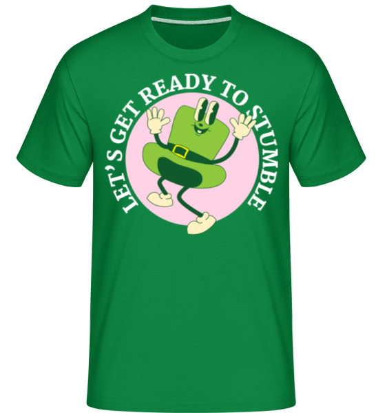 Ready To Stumble -  Shirtinator Men's T-Shirt - Kelly green - Front
