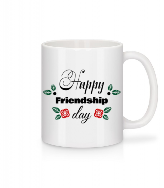 Happy Friendship Day - Mug - White - Front