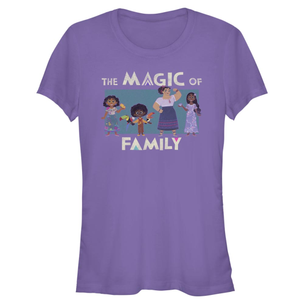 Disney - Encanto - Skupina Family - Women's T-Shirt - Purple - Front