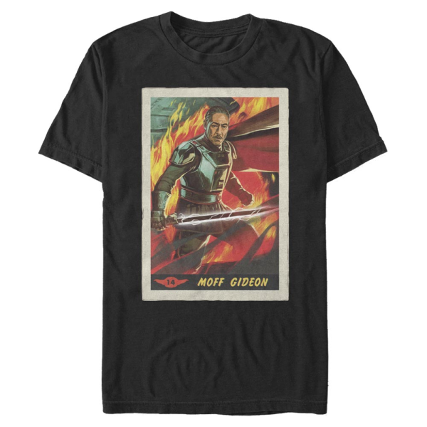 Star Wars - The Mandalorian - Moff Gideon Poster - Men's T-Shirt - Black - Front
