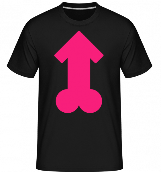 Pink Penis -  Shirtinator Men's T-Shirt - Black - Vorn