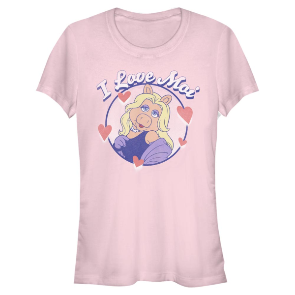 Disney Classics - Muppets - Miss Piggy I Love Moi - Women's T-Shirt - Pink - Front