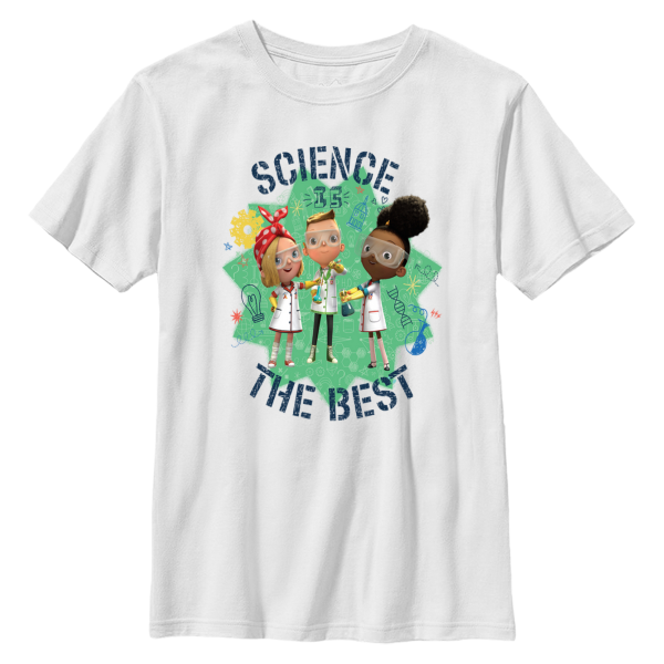 Netflix - Ada Twist Scientist - Ada Twist Science is the Best - Kids T-Shirt - White - Front