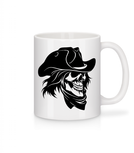 Pirate Skull - Mug - White - Vorn
