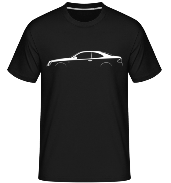 'Mercedes CLK W208' Silhouette -  Shirtinator Men's T-Shirt - Black - Front