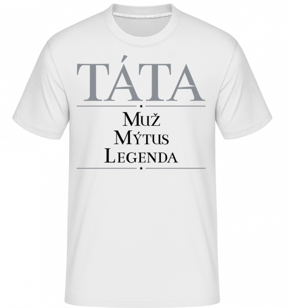Tata Muz Mytus Legenda -  Shirtinator Men's T-Shirt - White - Vorn