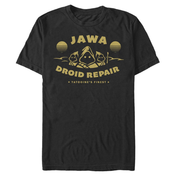 Star Wars - Jawas Jawa Repair - Men's T-Shirt - Black - Front