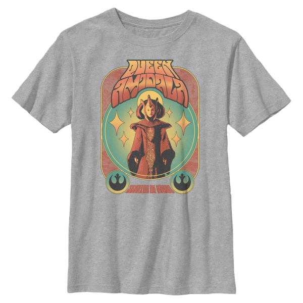 Star Wars - Queen Amidala Amidala Gig - Kids T-Shirt - Heather grey - Front